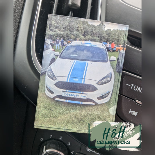 Add Your Own Image Acrylic Car Vent Air Freshener