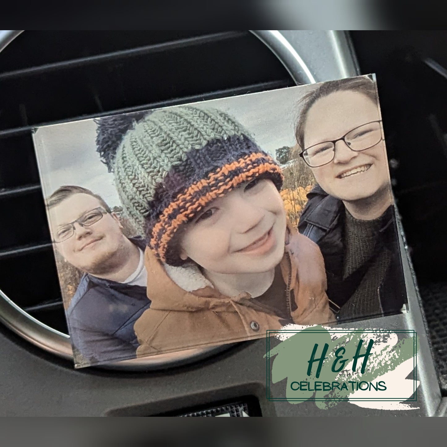 Add Your Own Image Acrylic Car Vent Air Freshener