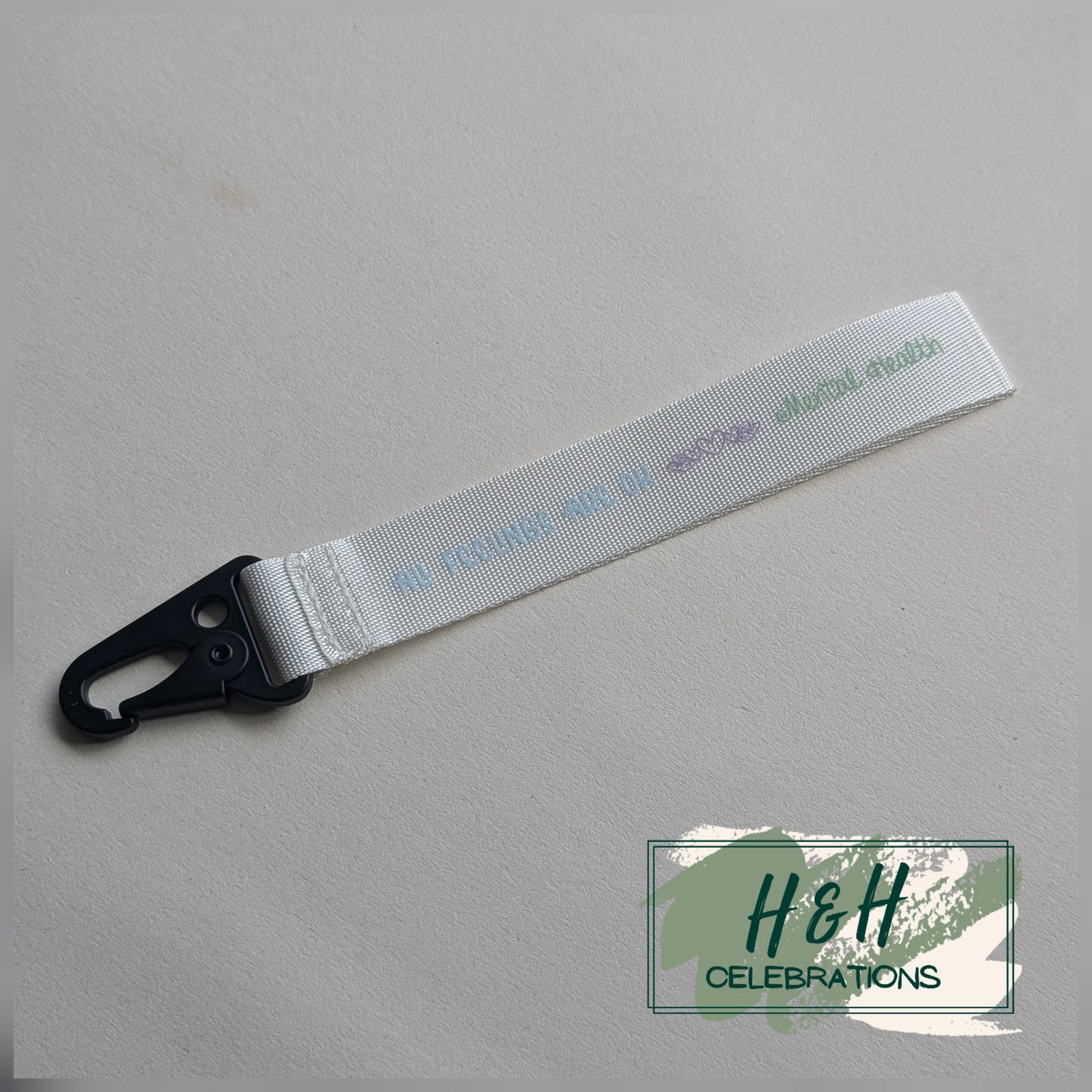 All Feelings Are Ok, Mental Health Wristlet