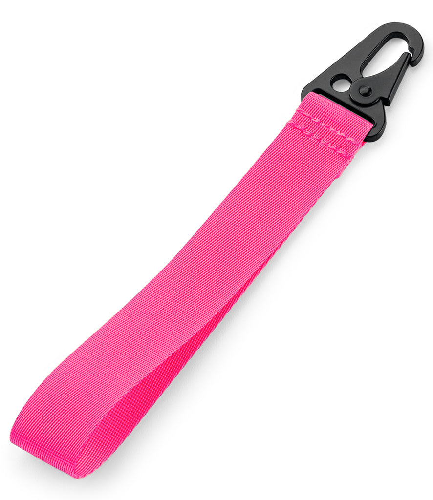 Rolling Oval Wristlet - Fuchsia