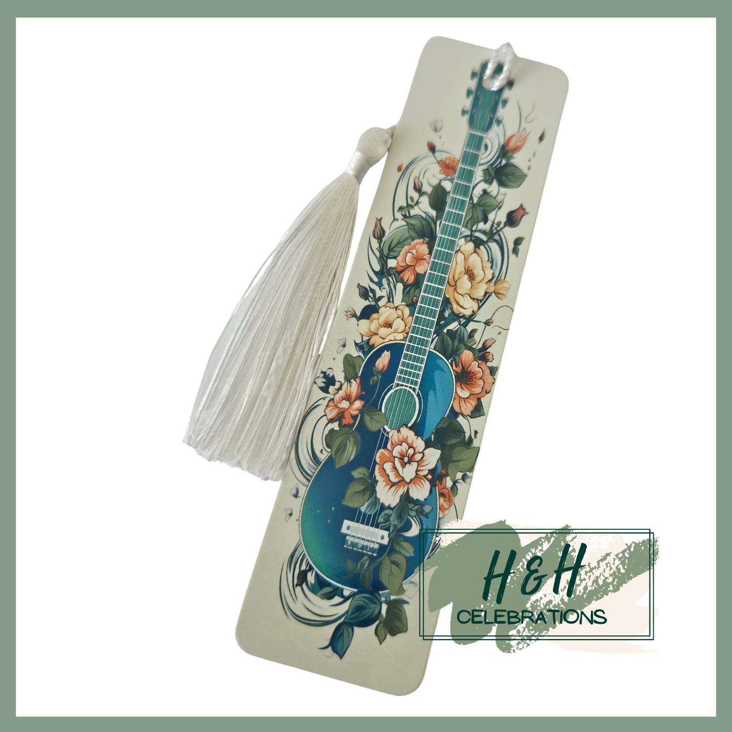 Blue Guitar Bookmark