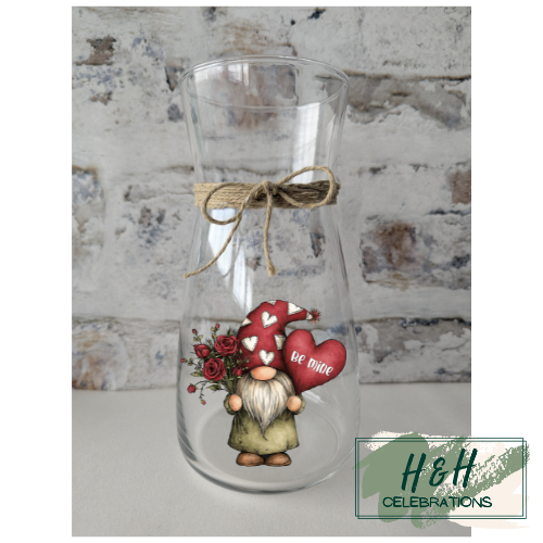Be Mine Gnome Vase