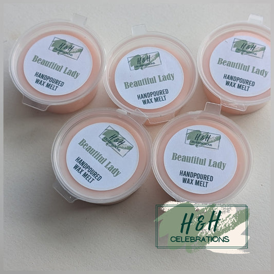 Beautiful Lady Wax Melt Shot Pot