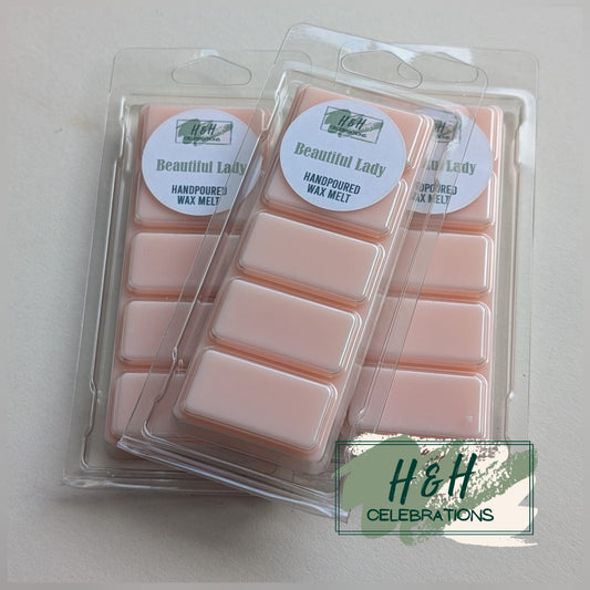 Beautiful Lady Wax Melt Snap Bar