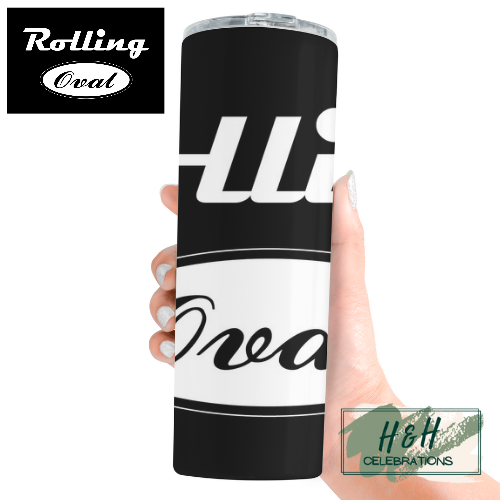 Rolling Oval 20oz Skinny Tumbler