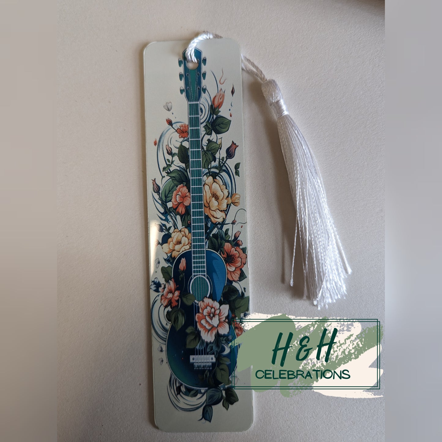 Blue Guitar Bookmark