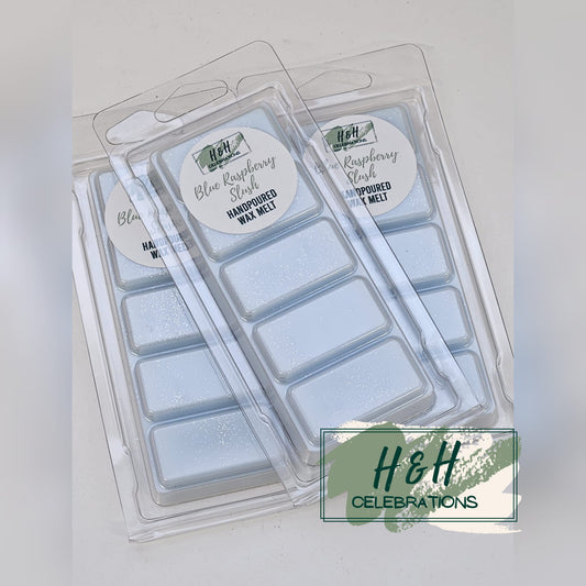 Blue Raspberry Slush Wax Melt Snap Bar