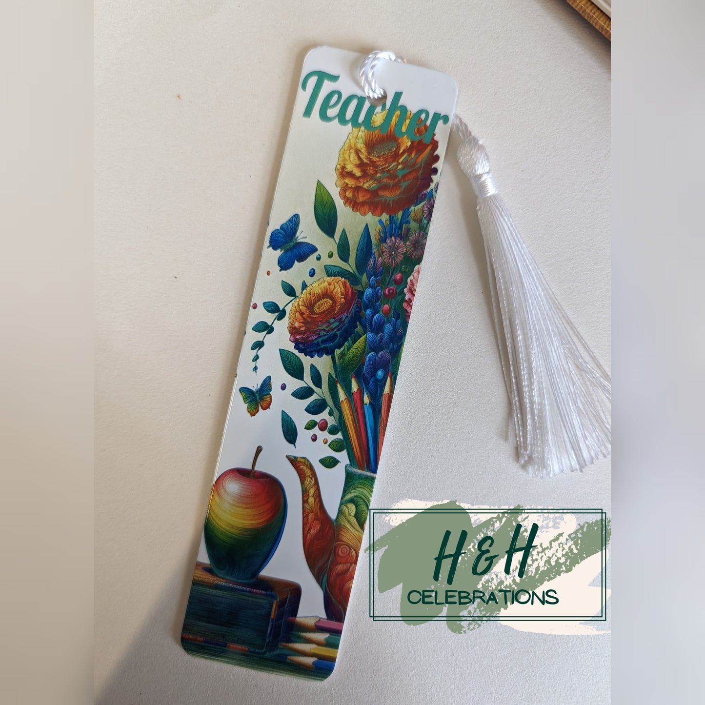 Bright Teacher Bookmark