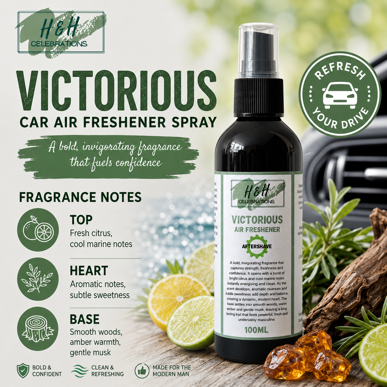 Victorious Air Freshener Spray 100ml