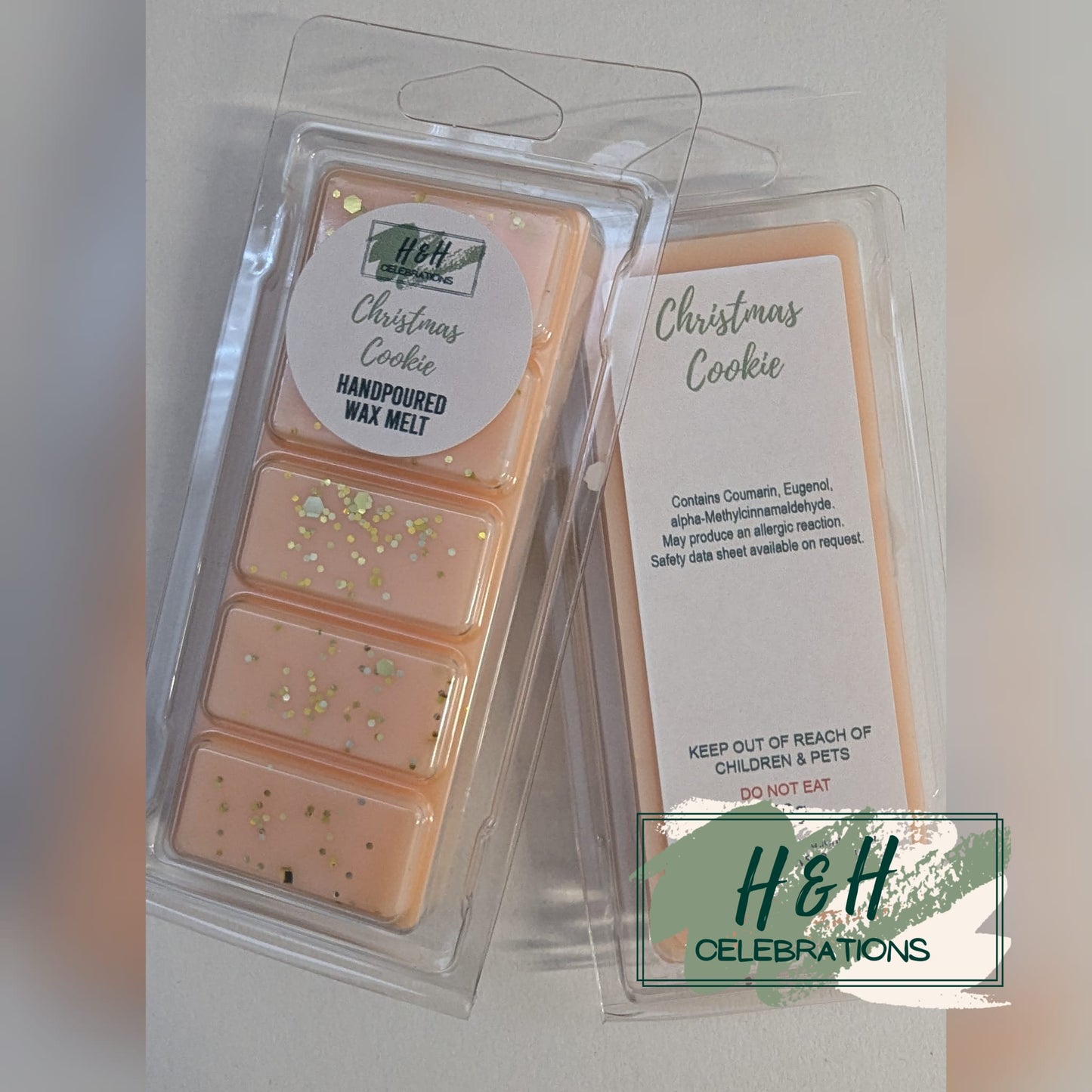 Christmas Cookie Wax Melt Snap Bar