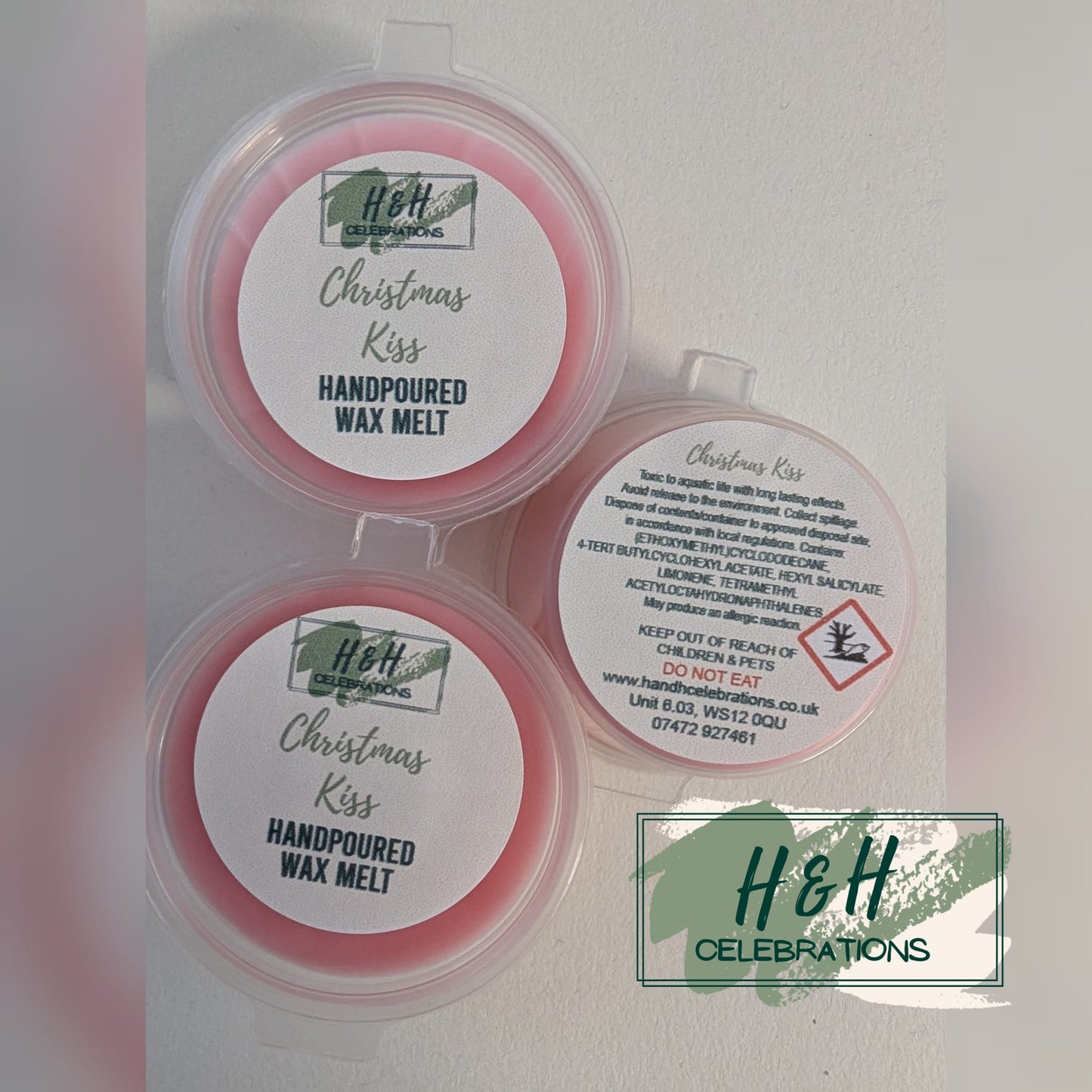 Christmas Kiss Wax Melt Shot Pot