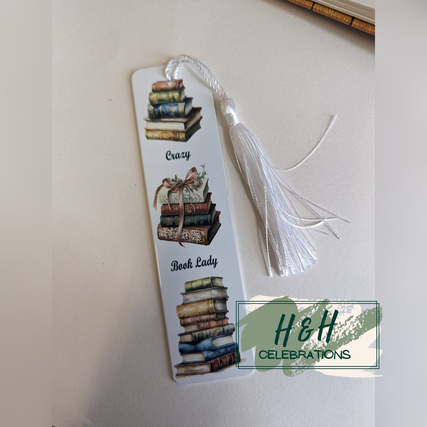 Crazy Book Lady Bookmark