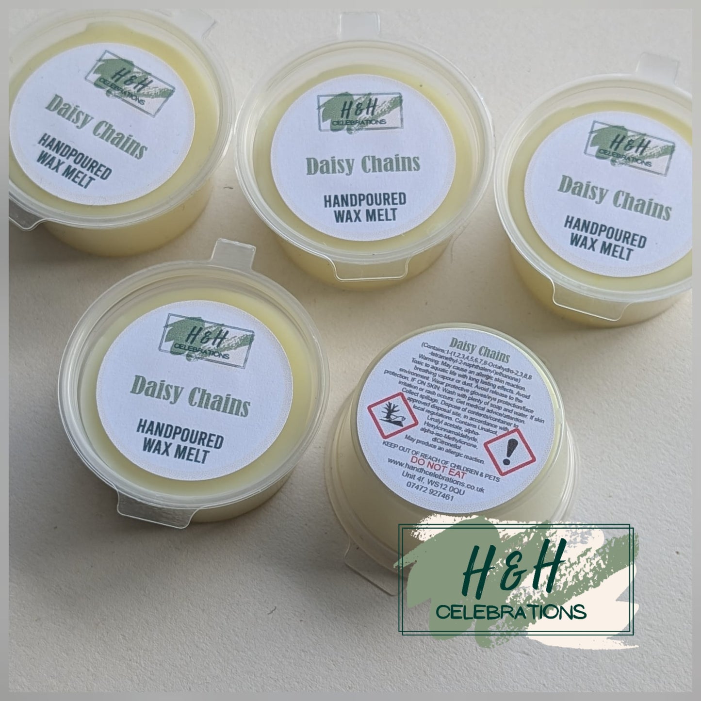 Daisy Chain Wax Melt Shot Pot