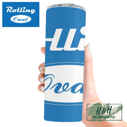 Rolling Oval 20oz Skinny Tumbler