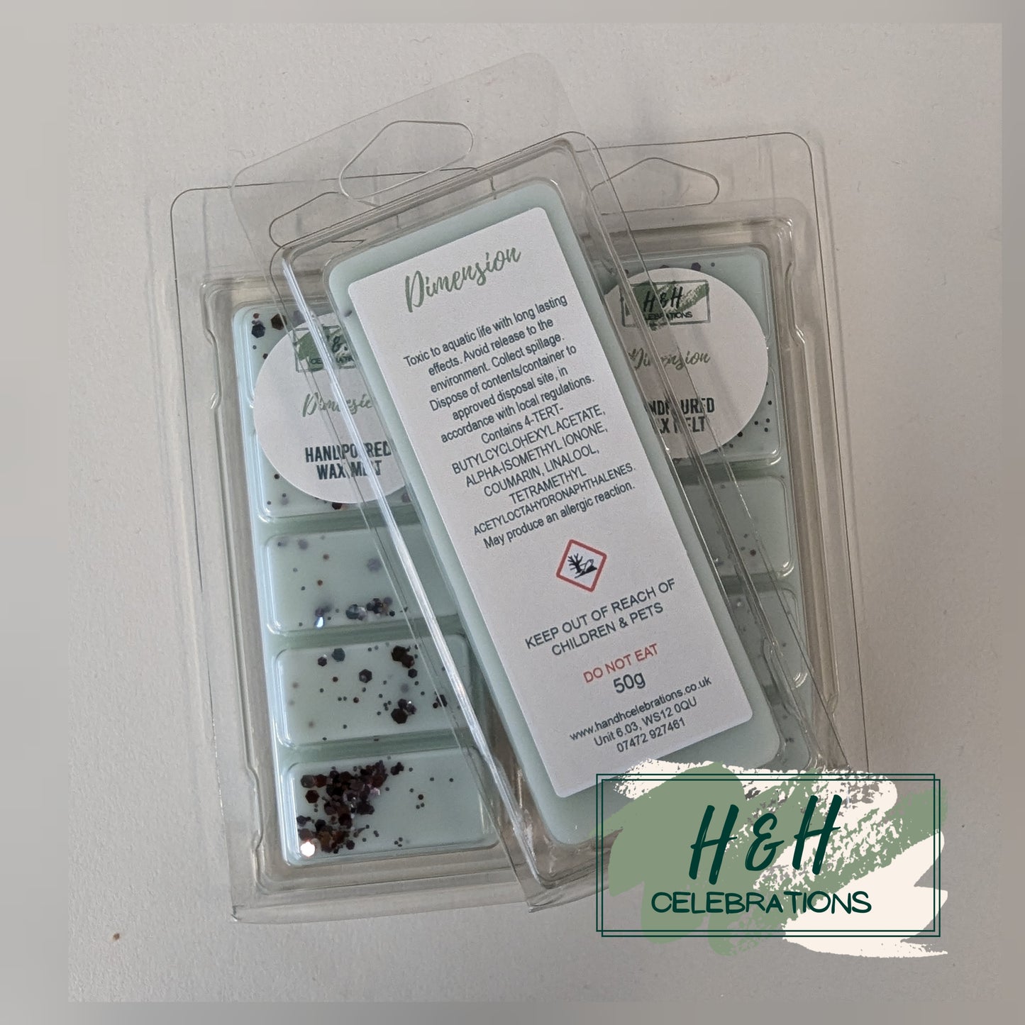 Dimension Wax Melt Snap Bar