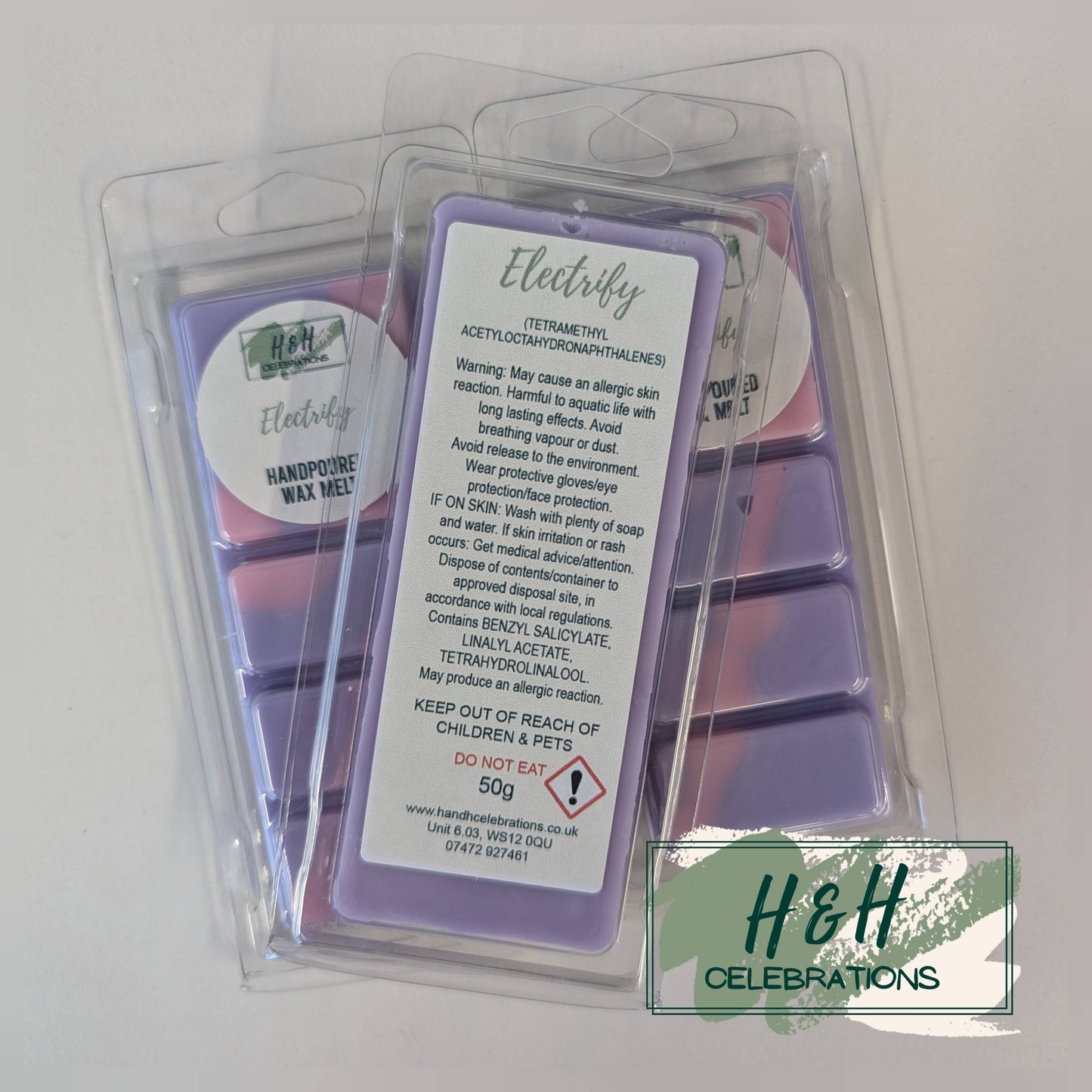 Electrify Wax Melt Snap Bar