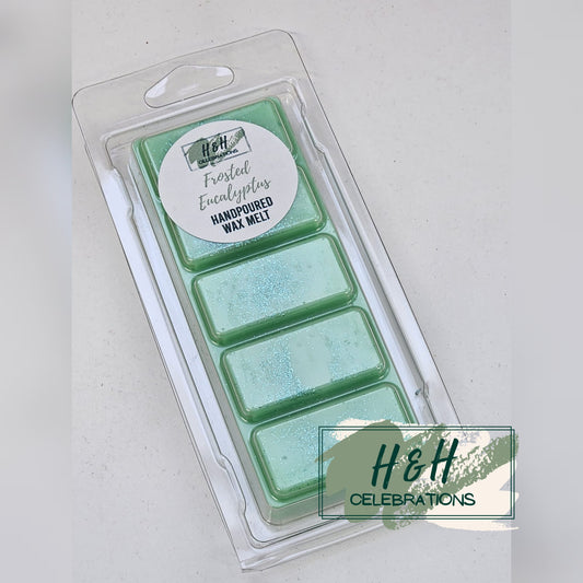 Frosted Eucalyptus Wax Melt Snap Bar
