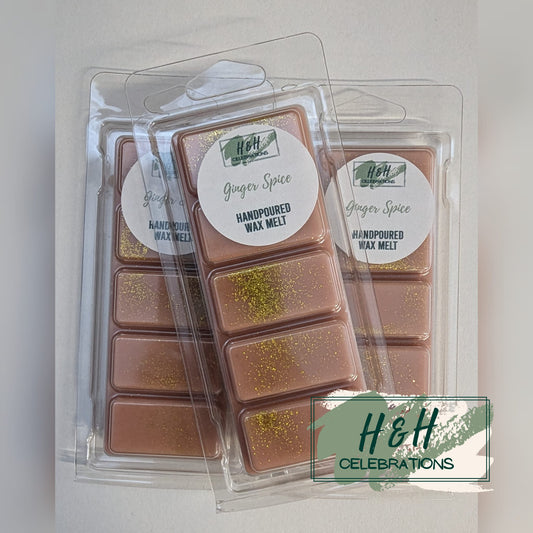 Ginger Spice Wax Melt Snap Bar
