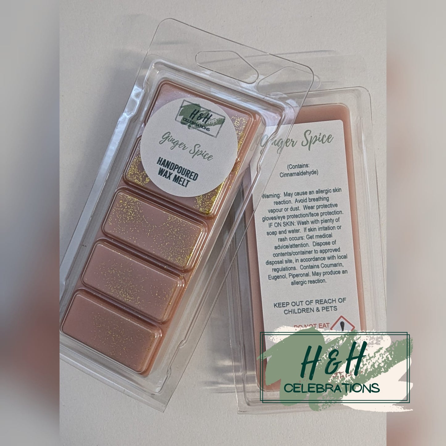 Ginger Spice Wax Melt Snap Bar