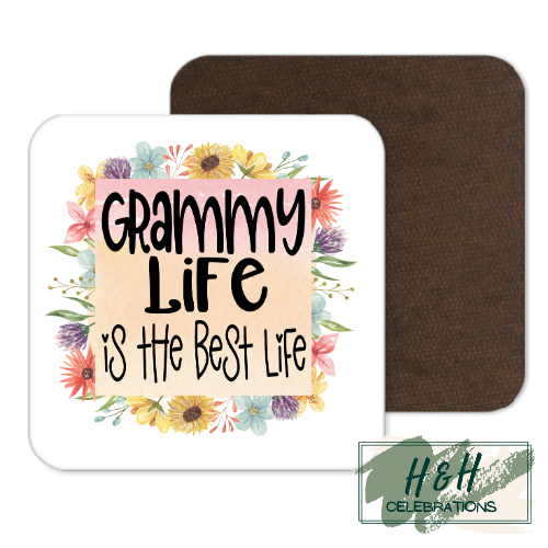 The Best Life MDF Coaster