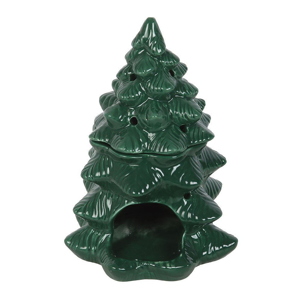 Green Fir Tree Wax Melt Burner