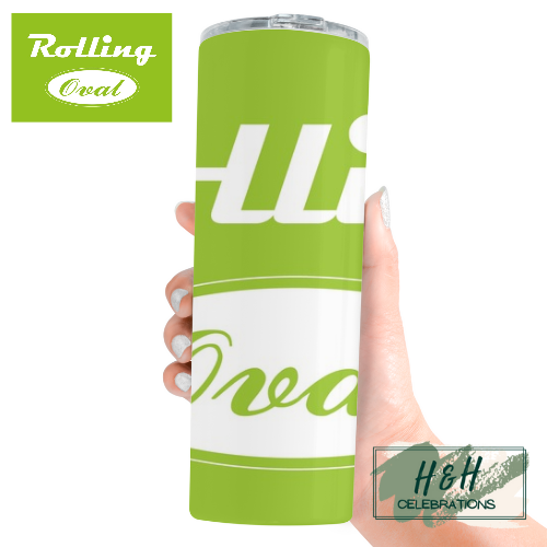 Rolling Oval 20oz Skinny Tumbler