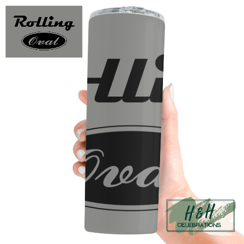 Rolling Oval 20oz Skinny Tumbler