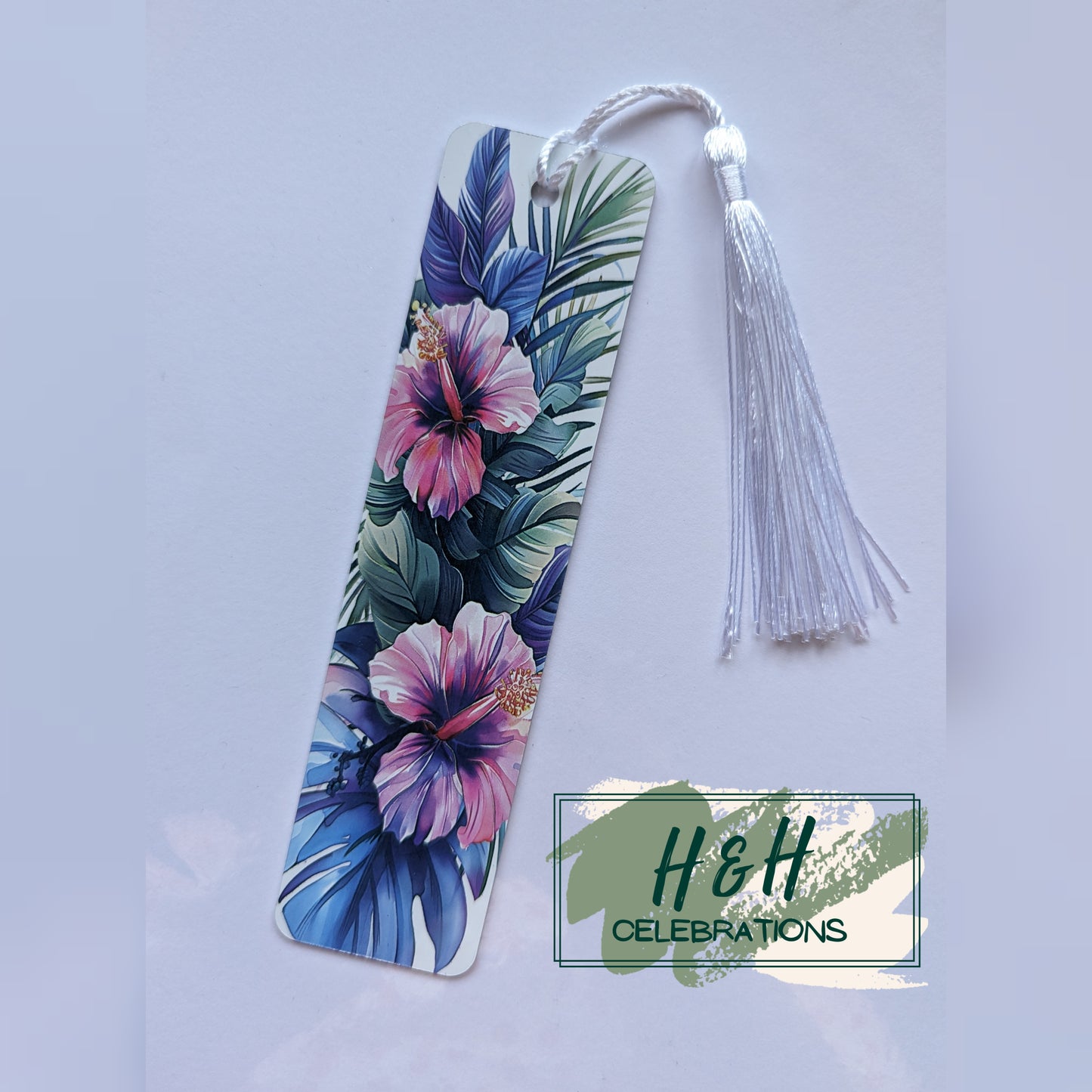 Hibiscus Flowers Bookmark