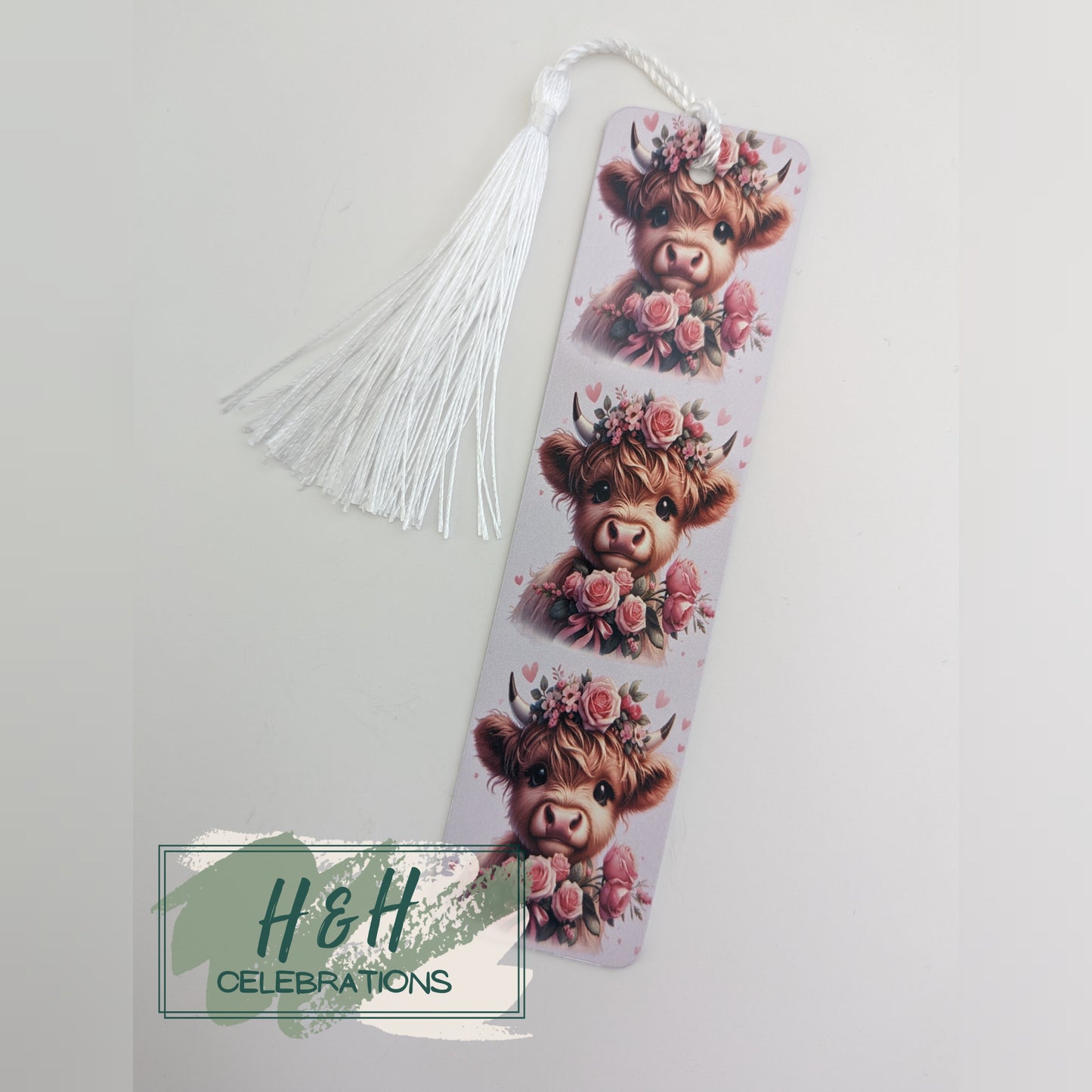 Highland Cow Bookmark