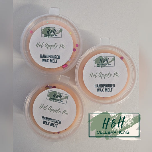 Hot Apple Pie Wax Melt Shot Pot