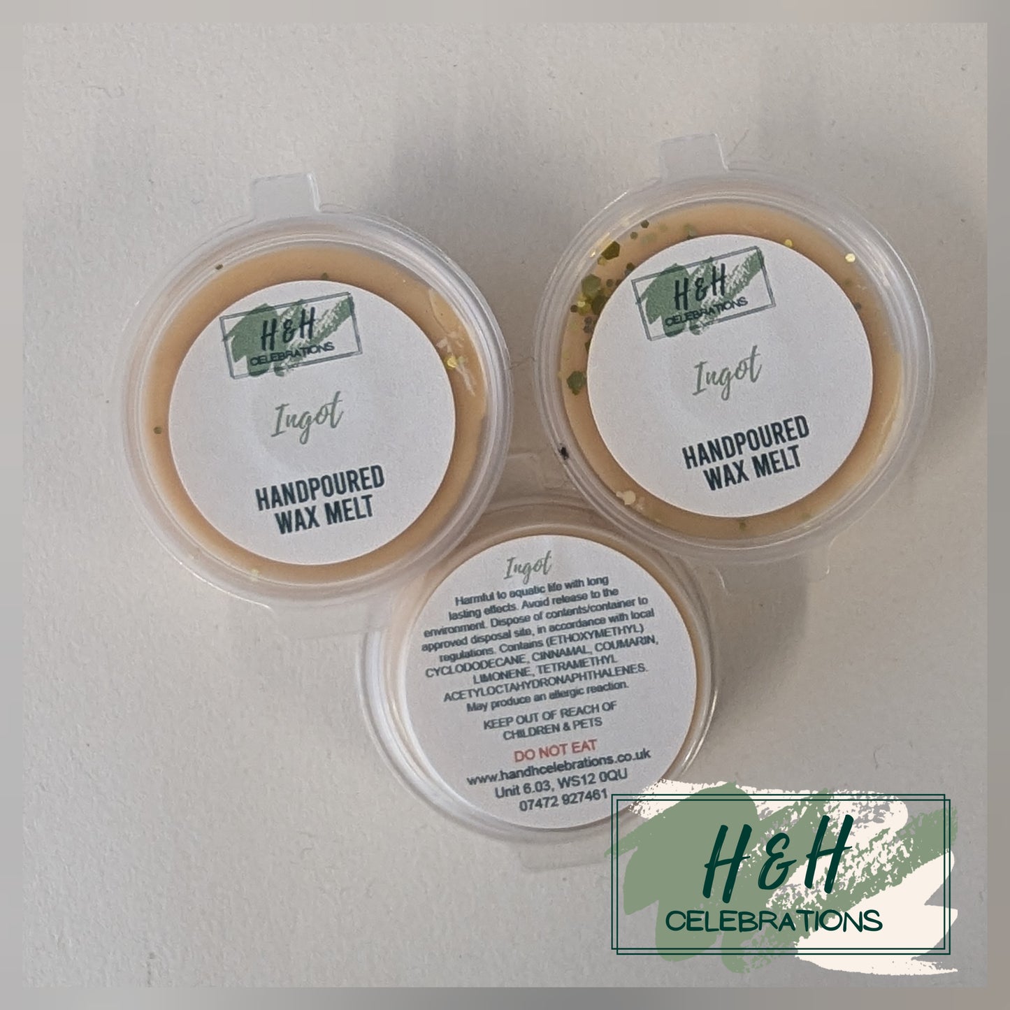 Ingot Wax Melt Shot Pot