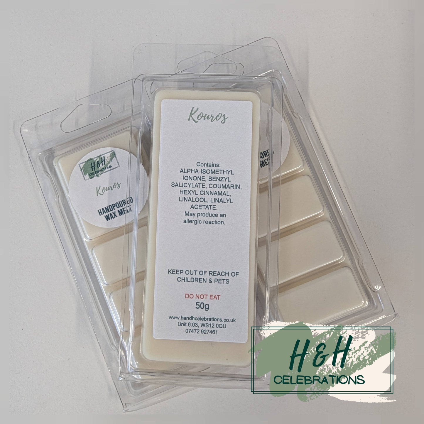 Kouros Wax Melt Snap Bar