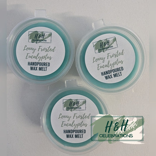 Lenny Frosted Eucalyptus Wax Melt Shot Pot