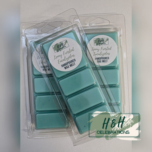 Lenny Frosted Eucalyptus Wax Melt Snap Bar
