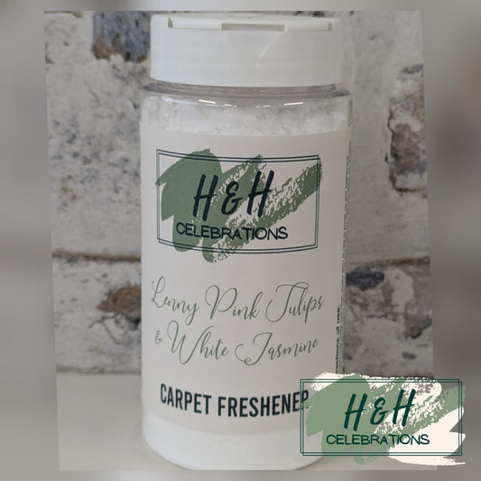 Lenny Pink Tulips & White Jasmine Carpet Freshener