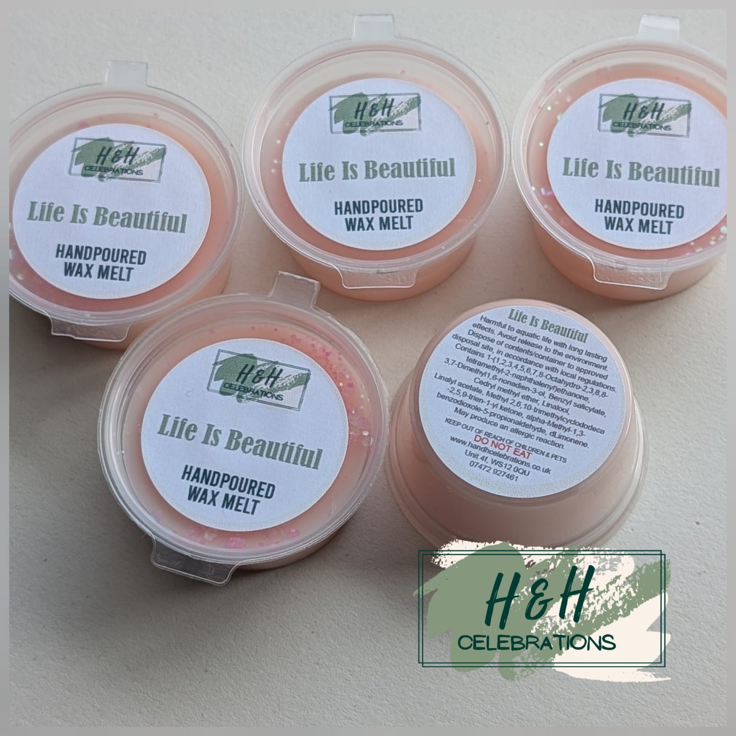 Life Is Beautiful Wax Melt Shot Pot