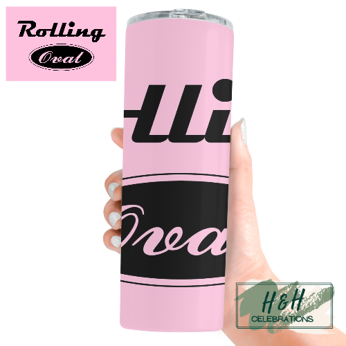 Rolling Oval 20oz Skinny Tumbler