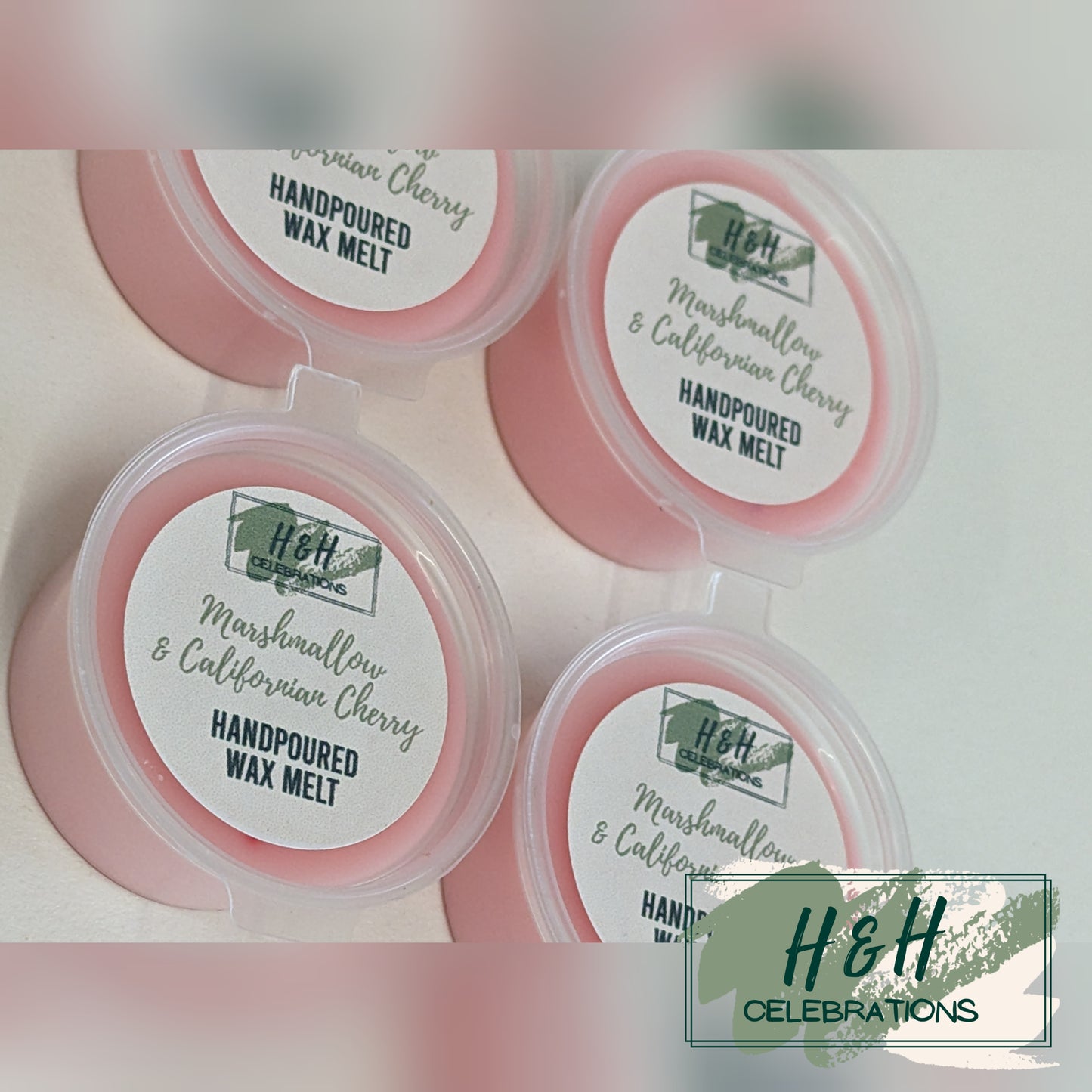 Marshmallow & Californian Cherry Wax Melt Shot Pot