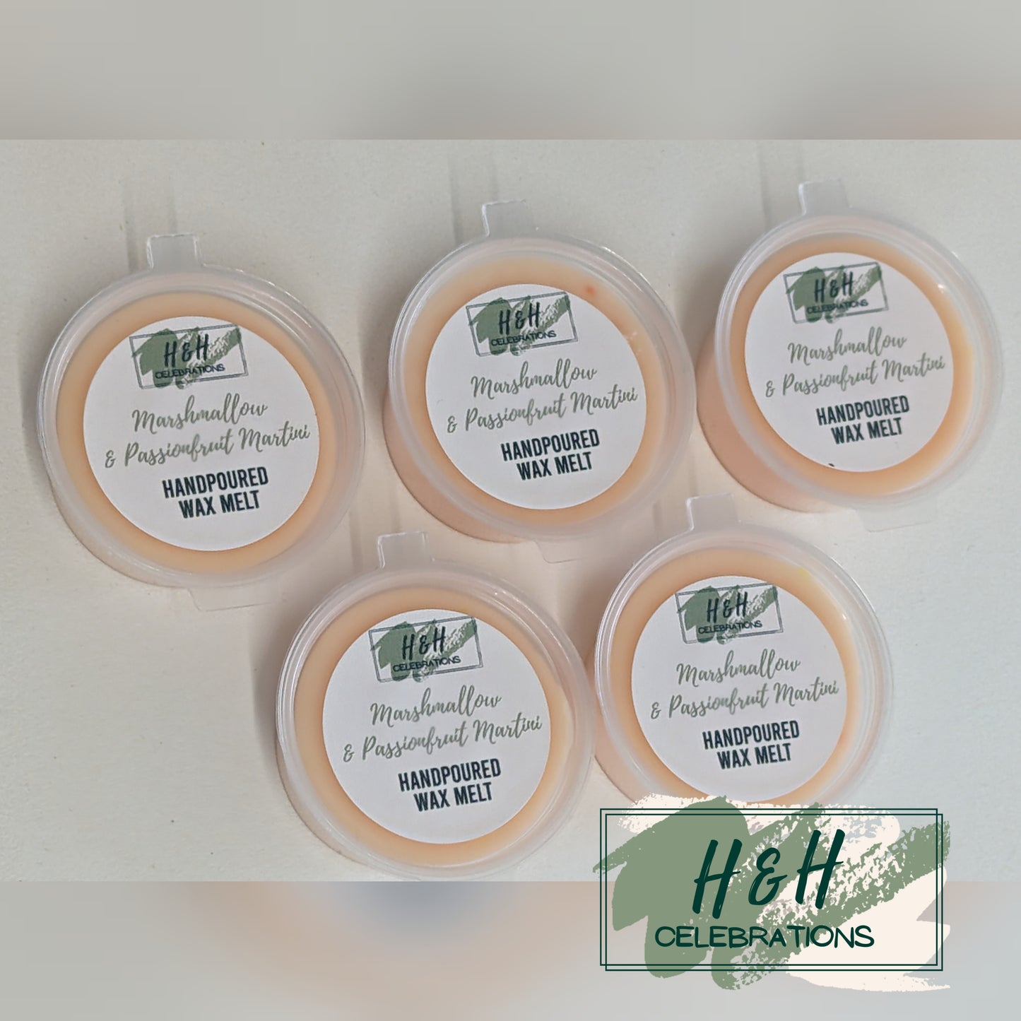 Marshmallow & Passionfruit Martini Wax Melt Shot Pot