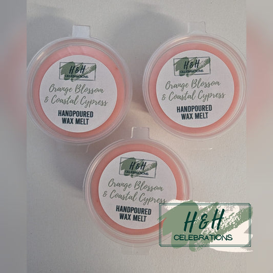 Orange Blossom & Coastal Cypress Wax Melt Shot Pot