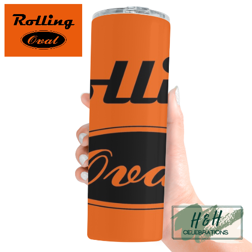 Rolling Oval 20oz Skinny Tumbler