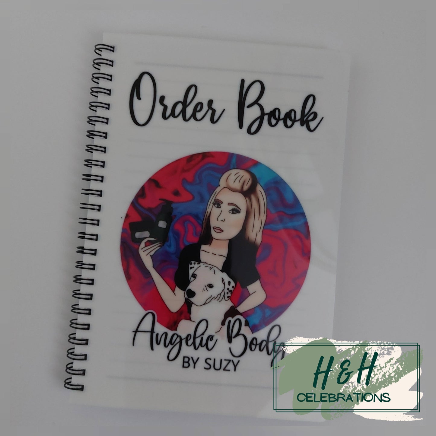 Add Your Own Image/Logo Personalised A5 Lined Notepad