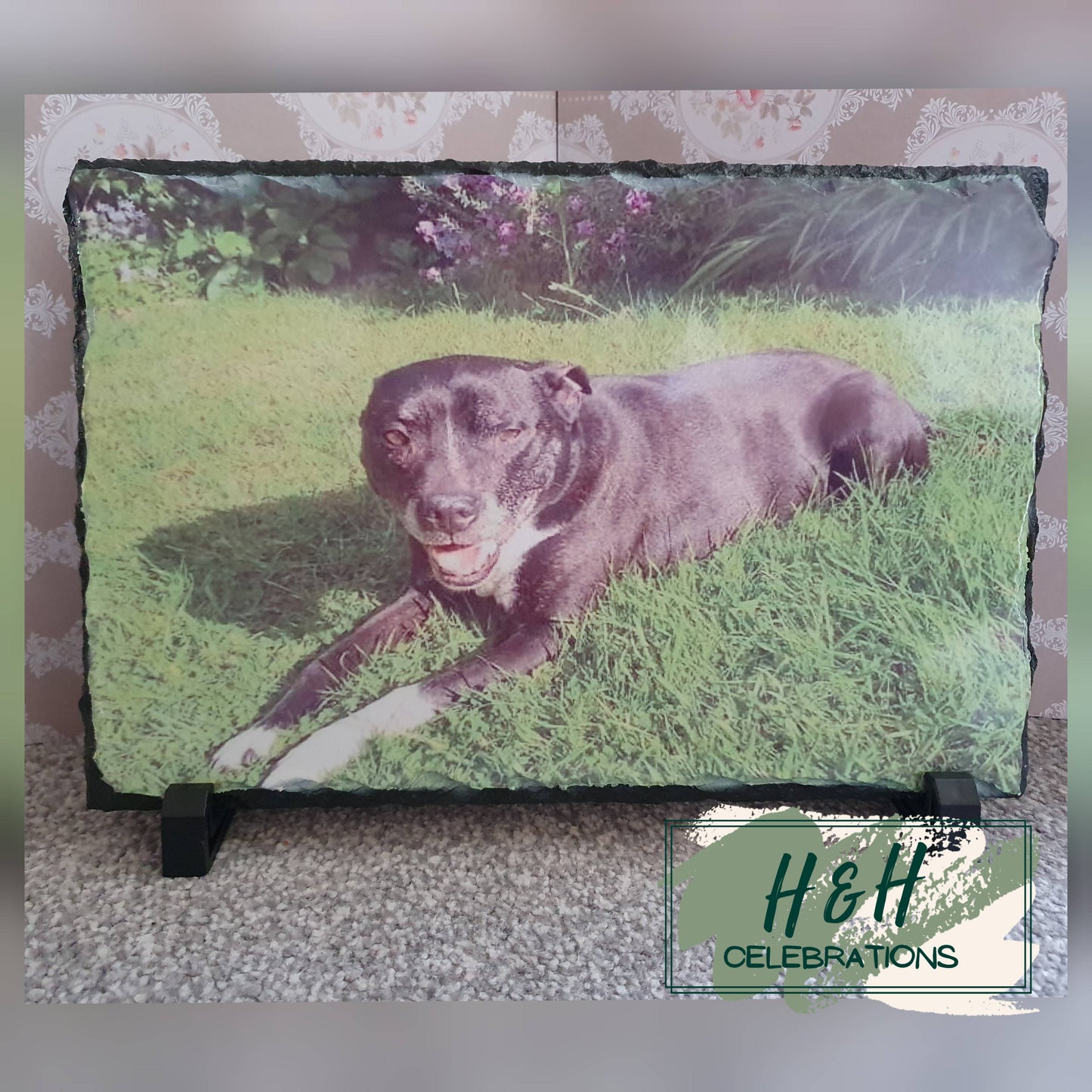 Add Your Own Image Personalised Rock Slate