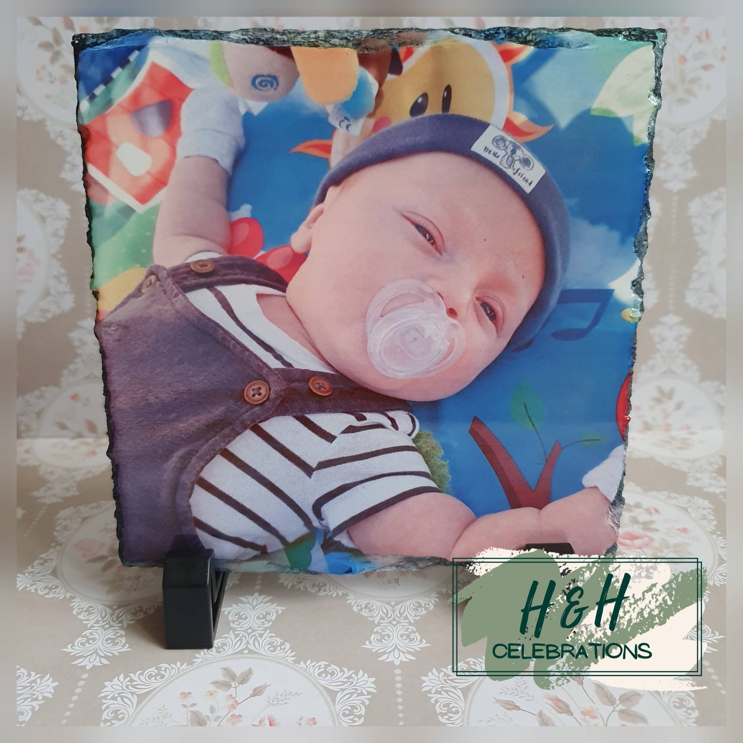 Add Your Own Image Personalised Rock Slate