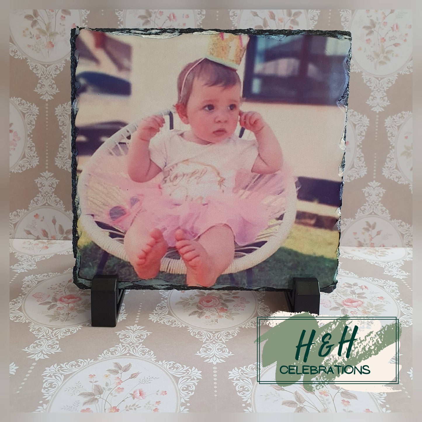 Add Your Own Image Personalised Rock Slate