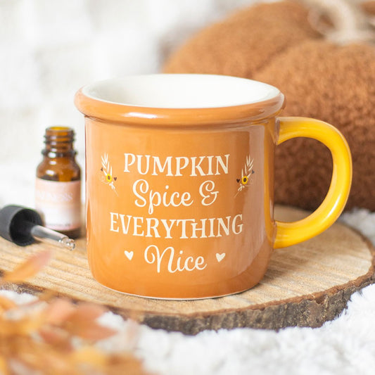 Pumpkin Spice Mug Wax Melt Burner