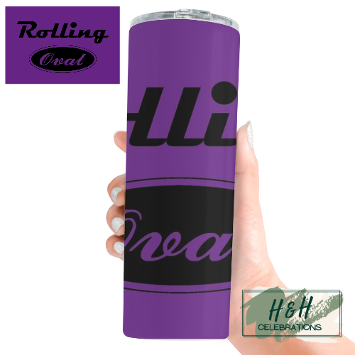 Rolling Oval 20oz Skinny Tumbler