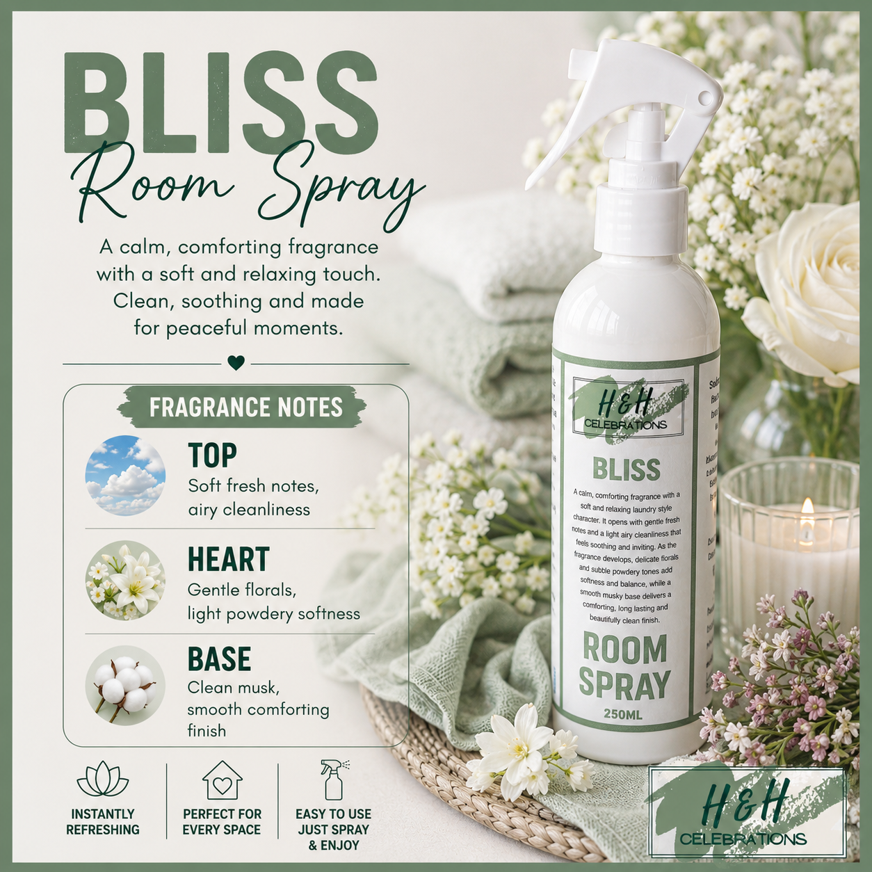Bliss Room Spray 250ml