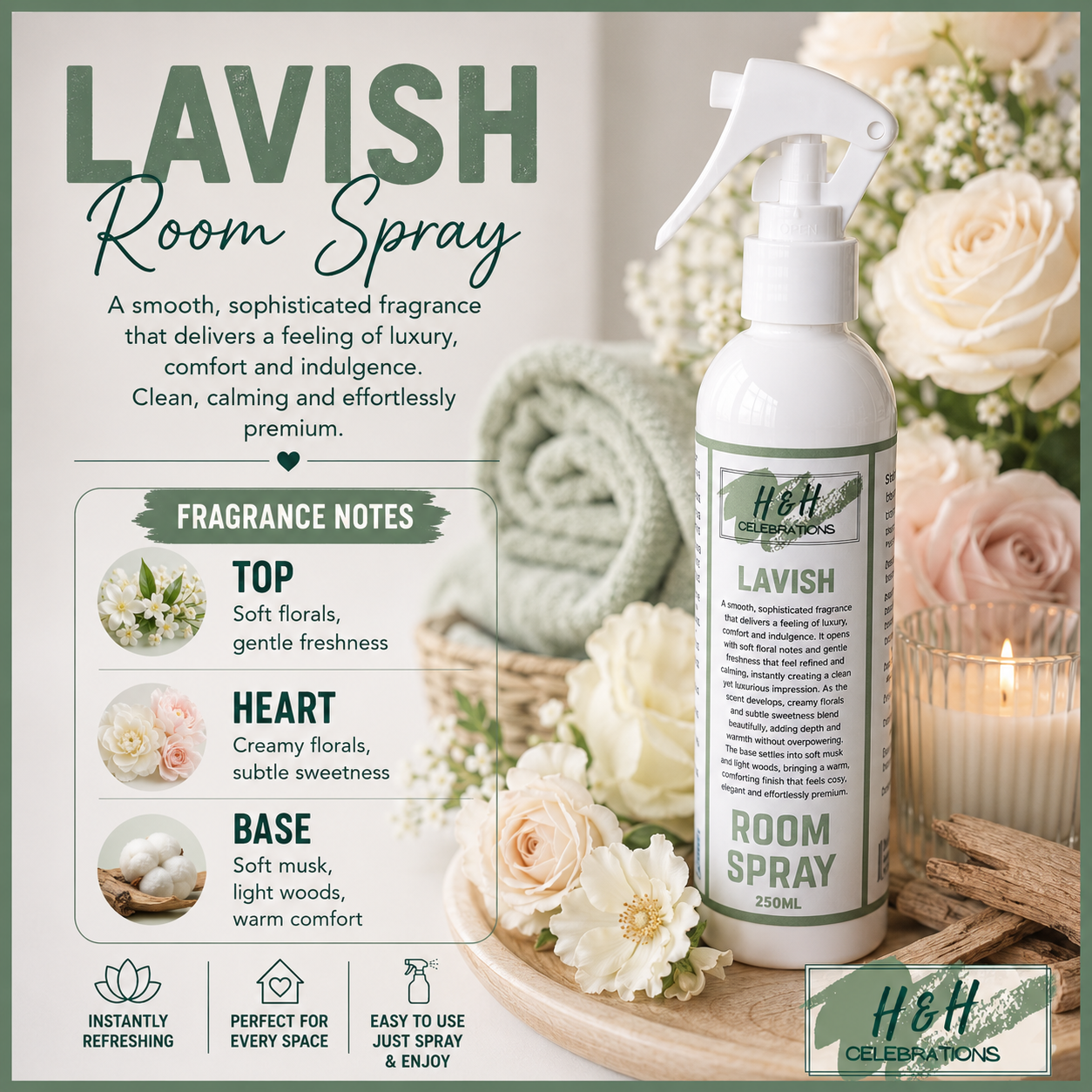 Lavish Room Spray 250ml