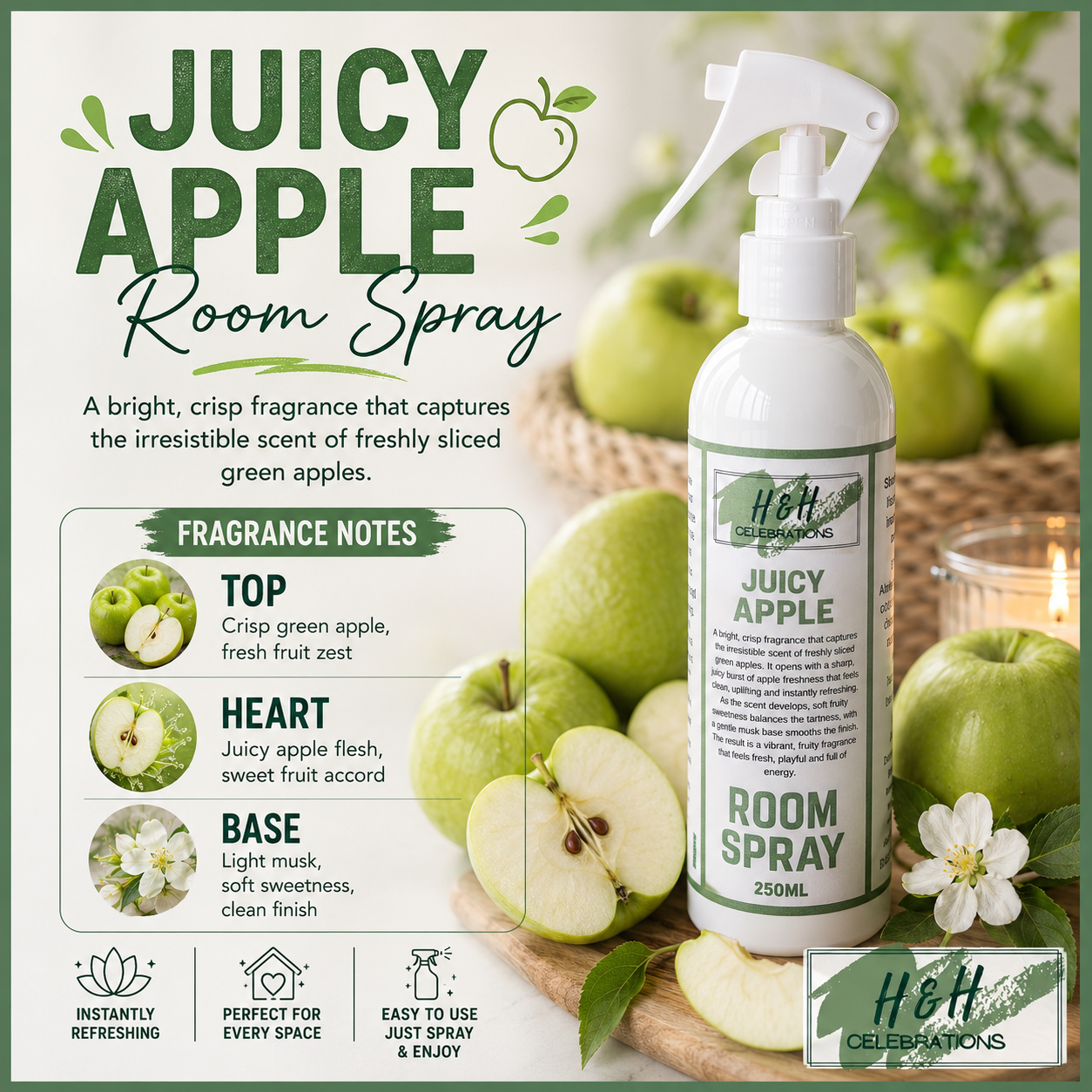 Juicy Apple Room Spray 250ml